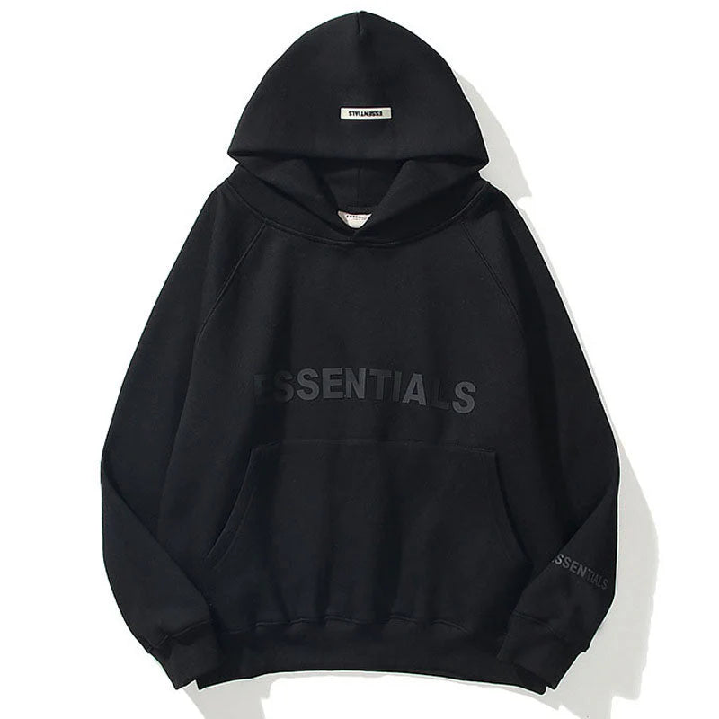 Qamis™ X Essentials Unisex Hoodie – Premium 100% Cotton Streetwear