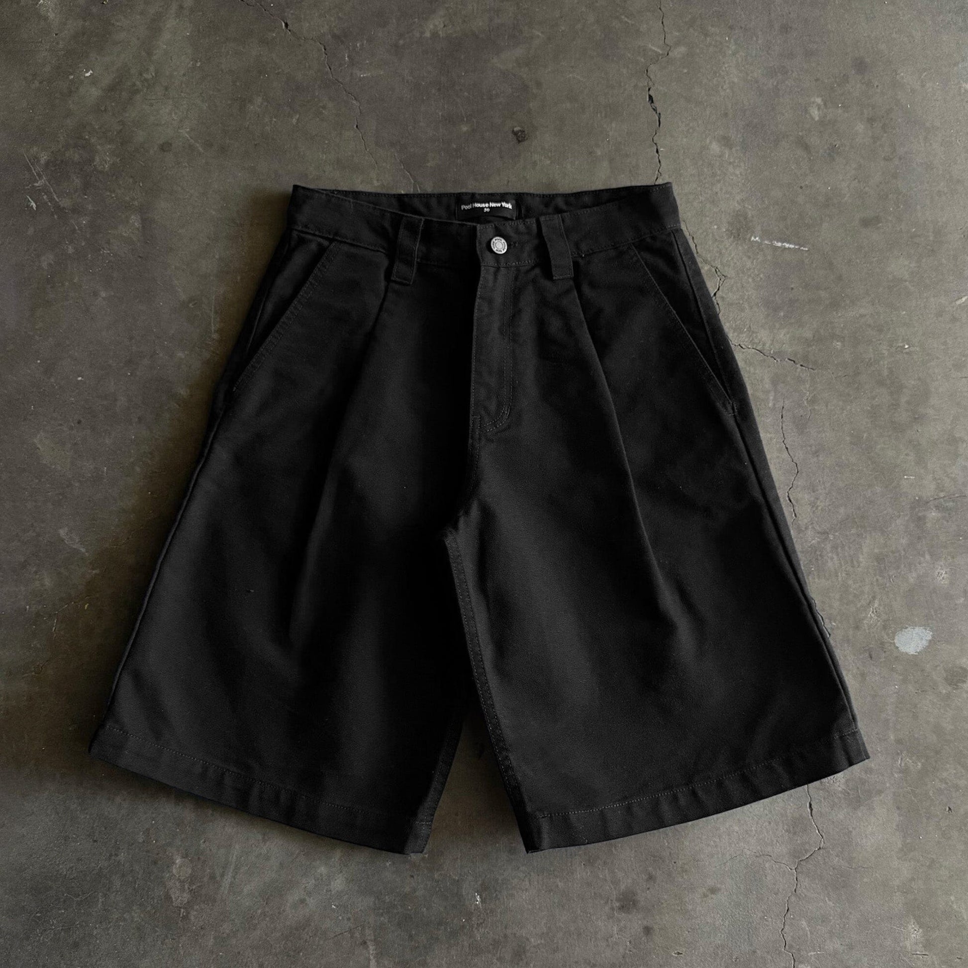Shibuya Pleated Shorts | Baggy, Wide-Leg