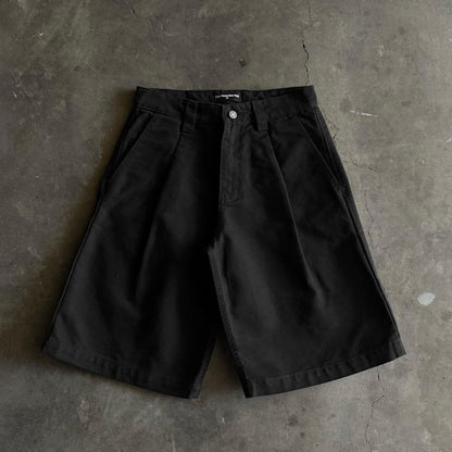 Shibuya Pleated Shorts | Baggy, Wide-Leg