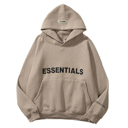 Qamis™ X Essentials Unisex Hoodie – Premium 100% Cotton Streetwear