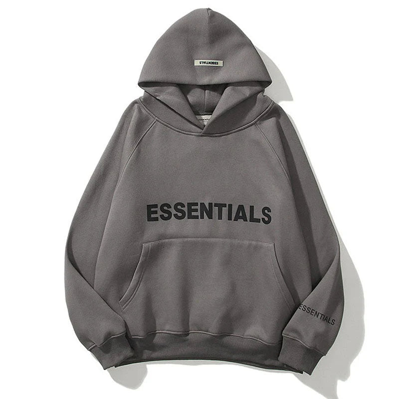 Qamis™ X Essentials Unisex Hoodie – Premium 100% Cotton Streetwear