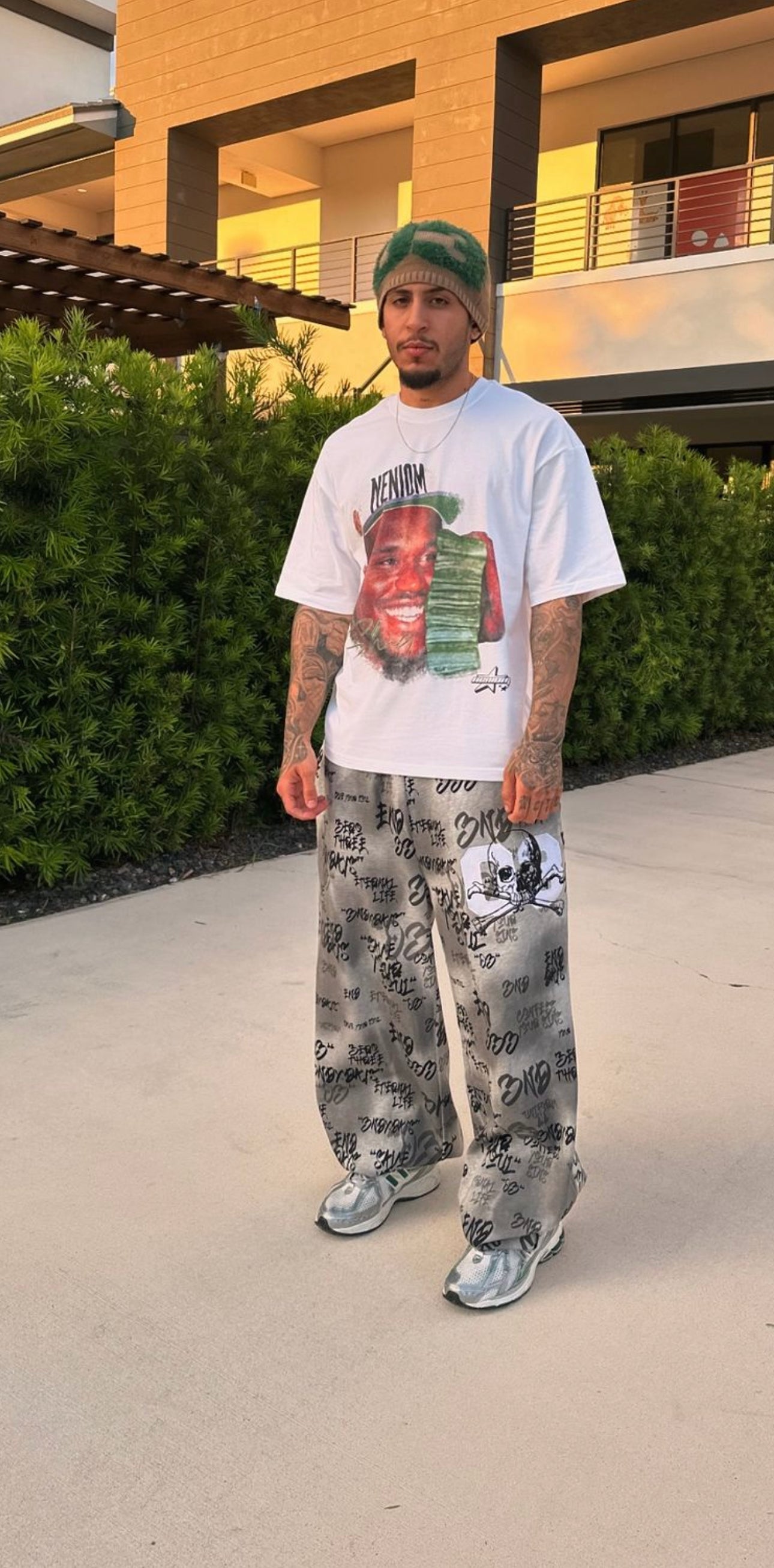 Shaq Money Talk Vintage Boxy T-Shirt Oversized Streetwear Basketball Tees Y2K